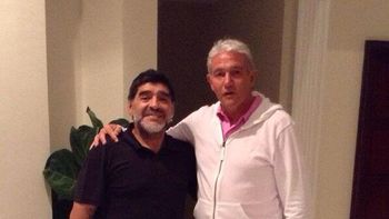 burruchaga visito a maradona burruchaga visito a maradona