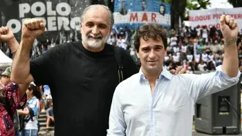 El Polo Obrero encabezó la primera protesta a las propuestas de Milei