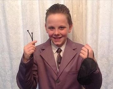 Polémica por cómo disfrazó a su hijo