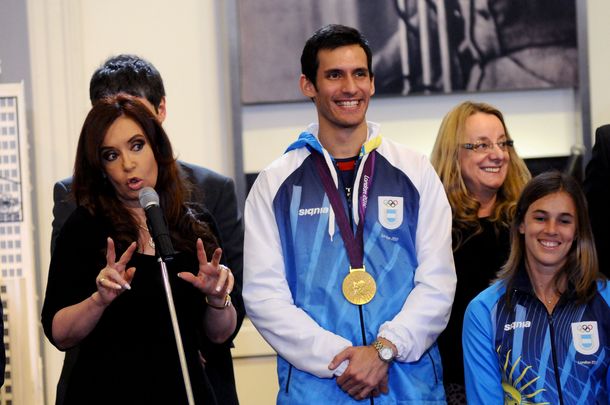 Cristina recibió a los deportistas olímpicos en Casa Rosada