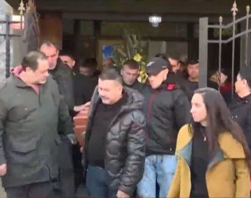 Desgarrador: mucho dolor y pedido de justicia en el último adiós a Thiago Correa
