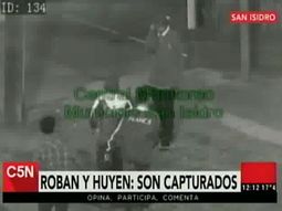 robaron, huyeron y los atraparon en san isidro: mira el video robaron, huyeron y los atraparon en san isidro: mira el video