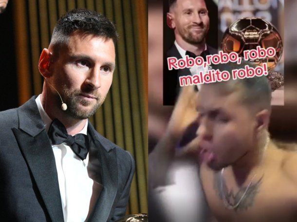 Mexicano explotó de furia cuando Messi ganó el Balón de Oro: Maldito robo