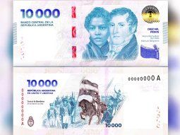 Cómo detectar si los nuevos billetes de $10.000 son falsos