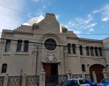 Sinagoga Kehila, ubicada sobre calle Paraguay al 1100, Rosario