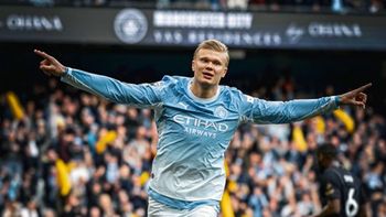 Erling Haaland rompió un nuevo récord en la Premier League. Erling Haaland rompió un nuevo récord en la Premier League.