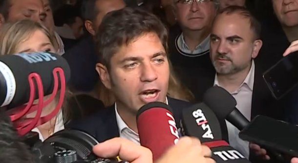 Axel Kicillof asistió a la misa homenaje al papa Francisco.&nbsp;
