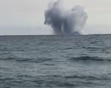 Un piloto perdió el control de un jet y se estrelló en el mar