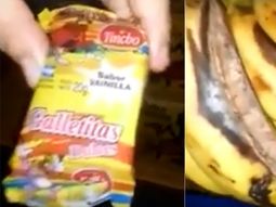 Comida en mal estado en un comedor de Mar del Plata