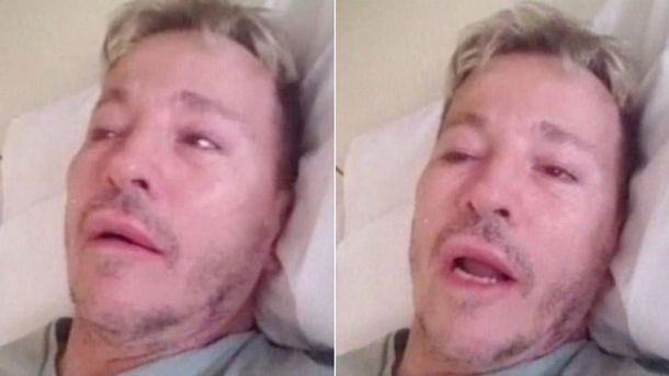 El dramático momento de Guido Süller: internado, solo y casi ciego