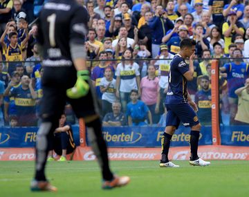 Teòfilo Gutiérrez en la Bombonera