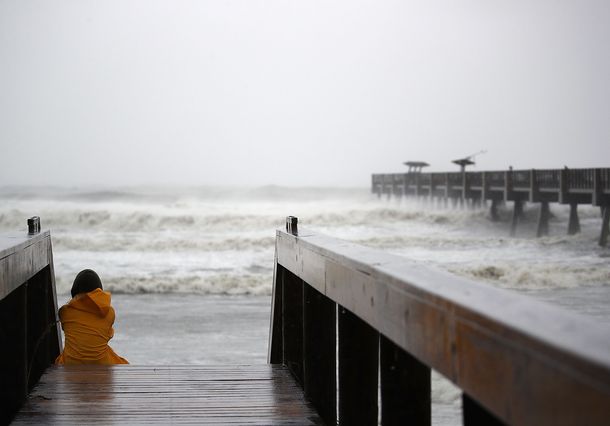 El huracán Matthew azotó a Estados Unidos.
