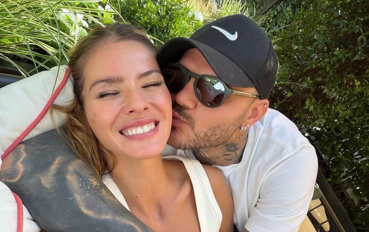 Mauro Icardi mostró el interior del exclusivo avión privado en el que viajó junto a la China Suárez