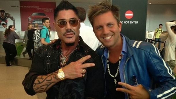 Ricardo Fort junto a Hernán Ranieri