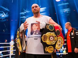 El inglés había amagado con dejar el boxeo hace poco tiempo El inglés había amagado con dejar el boxeo hace poco tiempo