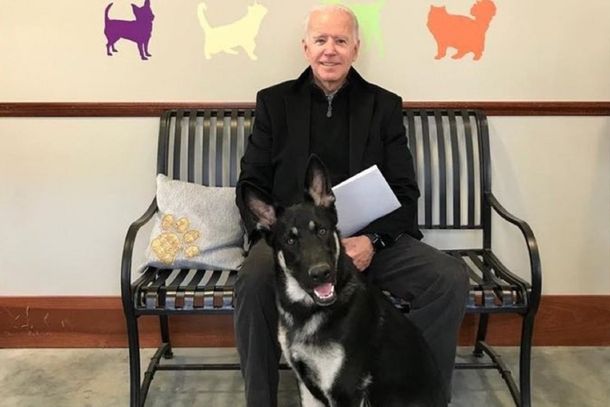 Joe Biden sufrió fracturas mínimas tras caer cuando jugaba con uno de sus perros