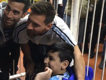 El fútbol en segundo plano: Messi y Franco, la historia que sí tuvo final feliz