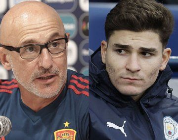 El DT de la Selección de España reveló por qué votó a Julián Álvarez en The Best