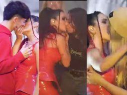 Lali Espósito, a los besos con Nati Jota y Flor Jazmín. Lali Espósito, a los besos con Nati Jota y Flor Jazmín.