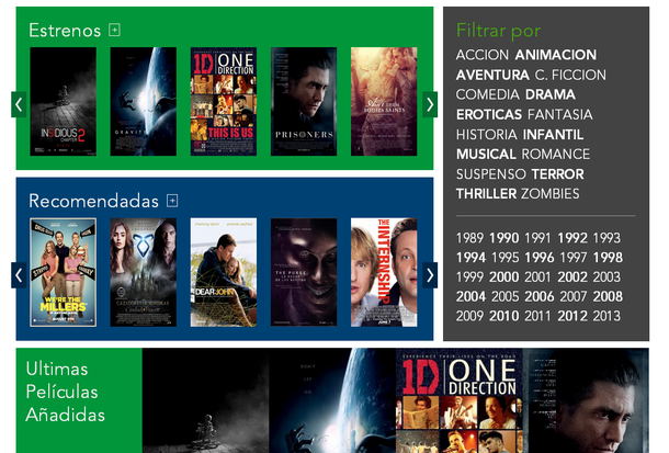 Pelis365, un sitio que busca desbancar a Cuevana