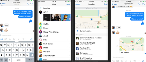Facebook Messenger: Nueva forma de enviar tu ubicación
