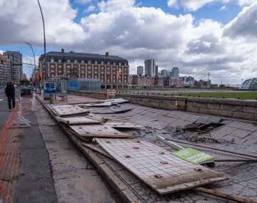 Rige un alerta naranja por fuertes vientos en gran parte de la Provincia de Buenos Aires