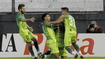 La celebración de los de Varela tras la apertura del marcador La celebración de los de Varela tras la apertura del marcador