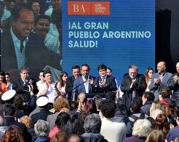 Scioli destacó a las UPA como la mayor transformación de salud