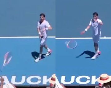Video: Norrie golpeó a una espectadora tras perder un punto en Auckland