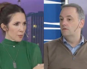 El tenso ida y vuelta de Cristina Pérez y Adorni por las formas de Milei: Si te digo...