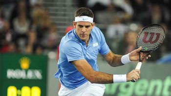 Del Potro, en el segundo punto de la serie ante Karlovic Del Potro, en el segundo punto de la serie ante Karlovic