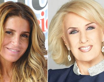 Flor Peña comió con la mano en la mesa de Mirtha Legrand