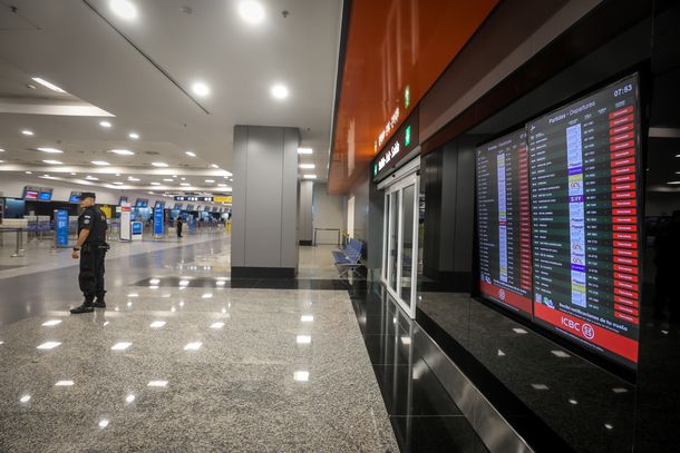 Paro general en los aeropuertos