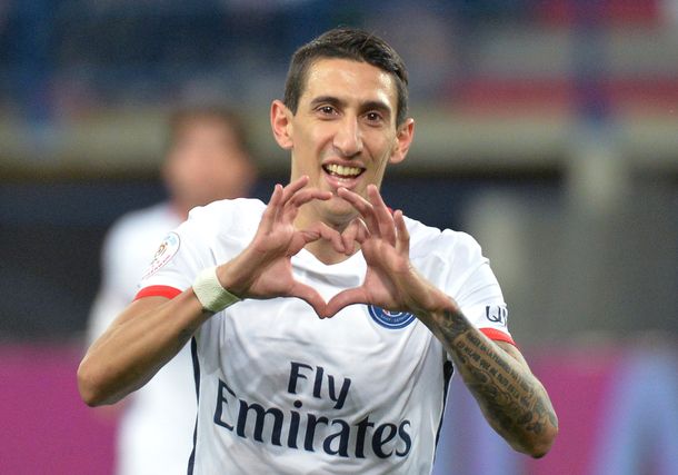 Liga francesa: doblete de Di María en la goledad del PSG al Coen