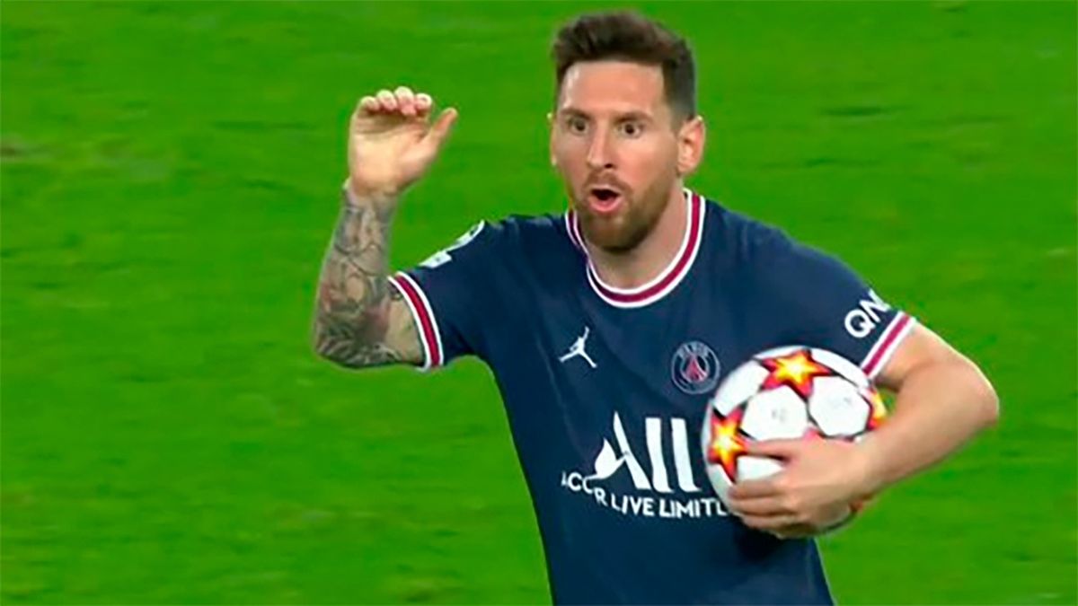 La picó: el golazo de penal de Lionel Messi para el PSG