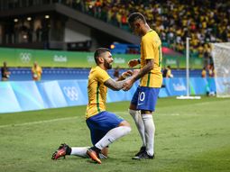 Brasil clasificó en fútbol y ahora enfrentará a la Colombia de Teo Gutiérrez