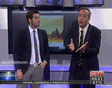 Otra jornada de cielo nublado y clima inestable sobre la Ciudad y alrededores