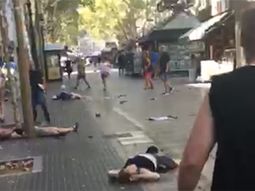 video: asi quedo la rambla tras el atentado en barcelona video: asi quedo la rambla tras el atentado en barcelona