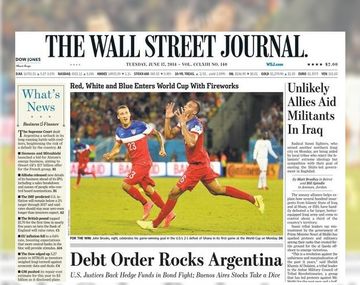 Así contó el fallo de la Corte de EE.UU. el Wall Street Journal