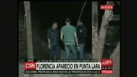 aparecio florencia sana y salva en la localidad de punta lara aparecio florencia sana y salva en la localidad de punta lara