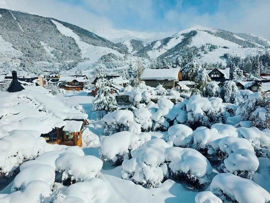 Nevada histórica en Bariloche: las mejores fotos y videos de un hecho inolvidable