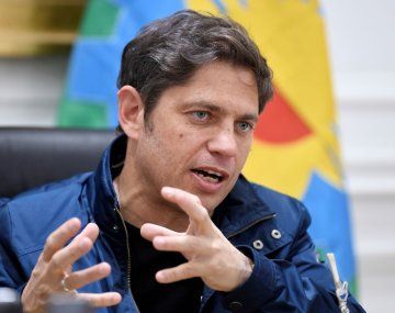 El gobernador de Buenos Aires, Axel Kicillof