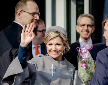 El tapado de Máxima causó  polémica 