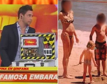 Una modelo está otra vez embarazada