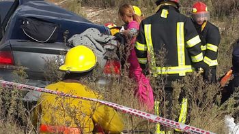 murio al despistarse un auto sobre la ruta 11 murio al despistarse un auto sobre la ruta 11