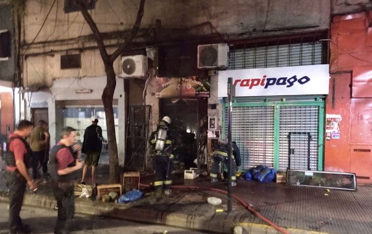 Se incendió una verdulería y una mujer murió