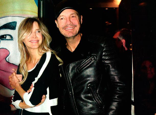 Marcelo Tinelli fue a ver a Guillermina Valdés al teatro