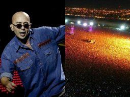 Indio Solari y el pogo más grande del mundo Indio Solari y el pogo más grande del mundo