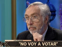 Luis Brandoni en La Noche de Mirtha: Es la primera vez que no voy a ir a votar