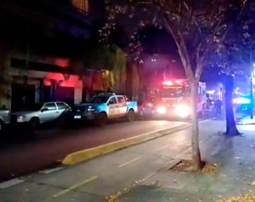 Incendio de un dúplex en Julián Álvarez y Honduras en el barrio porteño de Palermo